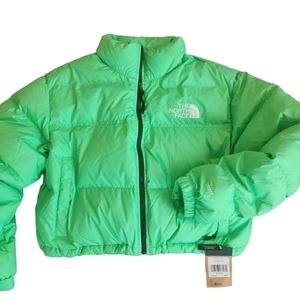 The North Face 1996 Retro Nuptse Short Jacket lime xl